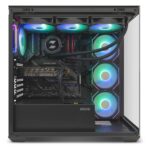 Caixa ATX Zolyd Rivexa Tempered Glass ARGB Preta - Image 2