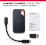 Disco SSD Externo SanDisk Extreme Portable 2TB USB-C USB 3.2 Gen 2 - Image 2