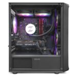 Caixa Micro-ATX Zolyd Vyntrix Tempered Glass ARGB Preta - Image 9