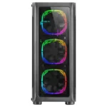 Caixa E-ATX Mars Gaming MC-NEO 4x ARGB Vidro Duplo Preta - Image 3