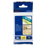 Fita Brother 24MM Preto sobre Dourado Premium - Image 2