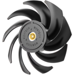 Ventoinha Montech Metal 120 PWM 120mm Preto - Image 3