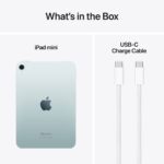Apple iPad Mini (2024) A17 Pro 8.3" WiFi 256GB Azul - Image 4