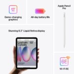 Apple iPad Mini (2024) A17 Pro 8.3" WiFi 256GB Cinzento Sideral - Image 3