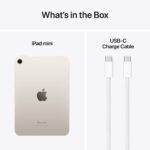 Apple iPad Mini (2024) A17 Pro 8.3" WiFi 256GB Luz das Estrelas - Image 2