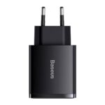 Carregador Baseus Compact CCXJ-E01 USB-C/USB-A 30W Fast Charger PD/QuickCharge 3.0 Preto - Image 2