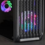 Caixa Micro-ATX Mars Gaming MC-S2 Compact Gaming RGB Preta - Image 5