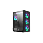 Caixa ATX Montech X3 Glas RGB Vidro Temperado Preto