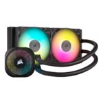 Water Cooler CPU Corsair iCue Link Titan 240 RX LCD 240mm Preto
