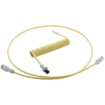 Cabo Coiled CableMod Pro para Teclado USB A - USB Type C, 150cm - Lemon Ice