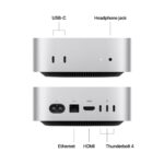 Apple Mac Mini M4 CPU 10‑core, GPU 10‑core 16GB 512GB Prateado - Image 5