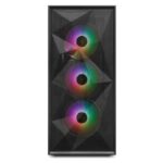 Caixa ATX Zolyd Radion Tempered Glass ARGB Preta - Image 3