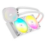 Water Cooler CPU Corsair Nautilus 240 RS ARGB 240mm Branco - Image 7