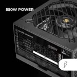 Fonte de Alimentação ATX Mars Gaming MPB550SI 500W 80 Plus Bronze Preta - Image 5