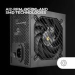 Fonte de Alimentação ATX Mars Gaming MPB550SI 500W 80 Plus Bronze Preta - Image 2