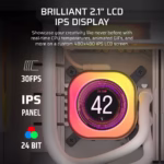 Water Cooler CPU CORSAIR iCUE LINK TITAN 360 RX LCD - Branco - Image 2