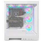 Caixa ATX Zolyd Vexora Tempered Glass ARGB Branca - Image 2