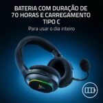 Headset Razer Barracuda X Chroma RGB Wireless/Bluetooth Preto - Image 4