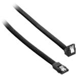 Cabo SATA III 90º CableMod ModMesh 30cm - Preto