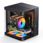Caixa Micro-ATX Jonsbo TK-1 2.0 Vidro Temperado Preto - Image 5