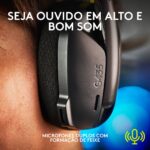 Headset Logitech G435 Lightspeed Wireless Gaming Preto - Image 4