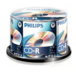Philips CD-R 80Min 700MB 52x Cakebox (50 unidades)