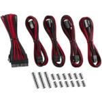 Kit de Expansão CableMod Classic ModMesh - 8+8 Series - Preto / Vermelho