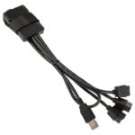 Hub USB Lian Li PW-U2TPAB Preto