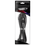 Cabo CableMod Pro ModMesh 12VHPWR 3x PCI-e 45cm Preto e Branco