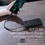Powerbank Baseus Adaman Metal 22.5W 20000mAh Preta - Image 4