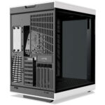 Caixa ATX Mid-Tower HYTE Y70 Touch Infinite Preto e Branco - Image 2
