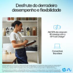 Portátil 2 em 1 HP Omnibook Ultra Flip 14-fh0005np 14" 2.8K Touch Ultra 7 256V 16GB 1TB W11H - Image 12