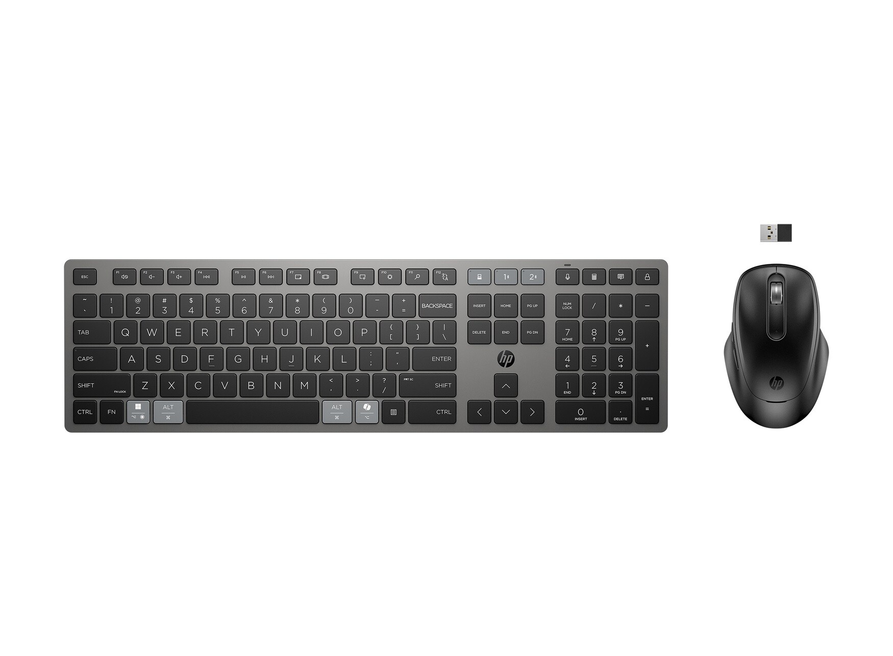 9T5A9AA#AB9 Conjunto Teclado e Rato HP 720 Multidispositivo recarregáveis sem fios - Image 1
