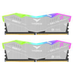 Memória Team Group T-Force DELTA RGB ECO 32GB (2x16GB) DDR5 6400Mhz CL38 Silver