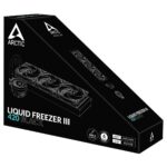 Water Cooler CPU Arctic Liquid Freezer III 420 All-In-One Preto - Image 2