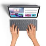Teclado Lenovo Multi-Device Wireless Tab PT Luna Grey - Image 3
