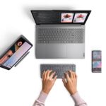 Teclado Lenovo Multi-Device Wireless Tab PT Luna Grey - Image 4