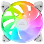 Pack 3 Ventoinhas Invertidas Mars Gaming MF-3AR 12cm ARGB Branco - Image 2