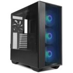 Caixa ATX Lian Li Lancool III Vidro Temperado Preta RGB