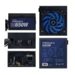 Fonte de Alimentação CoolBox Powerline III 650W ATX Preto - Image 2
