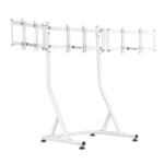 Suporte para 3 monitores 32" Thermaltake Triple Racing Branco
