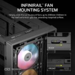 Caixa Extended-ATX Corsair Frame 4000D RS ARGB Vidro Temperado Preta - Image 4