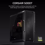 Caixa Extended-ATX Corsair 5000T Tempered Glass Preta - Image 6