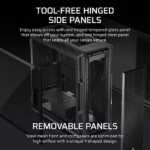 Caixa Extended-ATX Corsair 5000T Tempered Glass Preta - Image 3