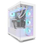 Caixa ATX Zolyd Rivexa Tempered Glass ARGB Branca - Image 3