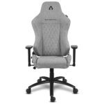 Cadeira Gaming Alpha Gamer Gaia Light Grey Fabric V2 - Image 6