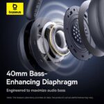 Headphones Baseus Bass 35 Max Wireless Twilight Grey - Image 5