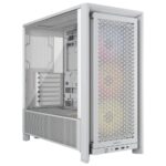 Caixa Extended-ATX Corsair Frame 4000D RS ARGB Vidro Temperado Branca