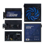 Fonte de alimentação ATX CoolBox Powerline III 850W Preto - Image 2