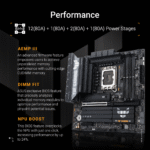 Motherboard ASUS TUF GAMING B860M-PLUS Intel B860 LGA 1851 (Socket V1) micro ATX - Image 6